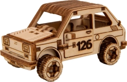Wooden 3D Puzzle – Rally Car Model 3
