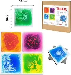 Plüüsist sensoorsed matid Tullo – 4 tk