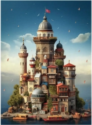 Anatolian Puzzle Neitsitorn 1000 tükki