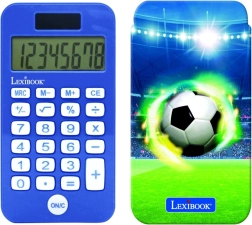 Lexibook pocket calculator with football motif