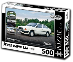 Pusle Retro-autod Škoda Rapid 136 (1988) – 500 tükki