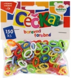 Värvilised C-lülid 150 tk plastikus kotis