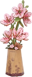 Puidust 3D Sakura kimp – liimivaba komplekt