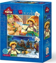 Pusle Aladdin ja võlulamp 2×100 tükki