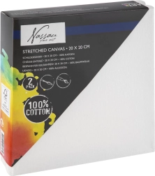 20 × 20 cm puuvillased maalilõuendid