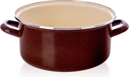 Emailitud pott Brown 26 cm, 5 l Orion