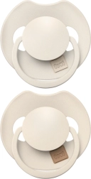 Silikoonist dünaamiline lutt Lovi Prime 18m+ Coconut/Ivory, 2 tk