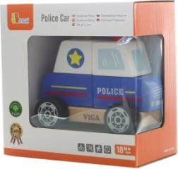 Viga puidust kokkupandav politseiauto