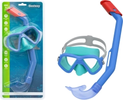 Laste snorgeldamiskomplekt maski ja snorkliga BESTWAY – Sinine