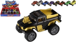 Maastiku mini-auto tagasitõmbemehhanismiga 6,5 cm – metall ja plast, sortiment