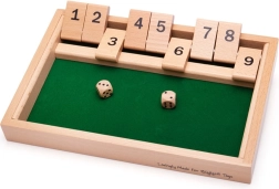 Puidust lauamäng Shut the Box BIGJIGS TOYS