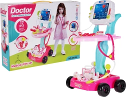 Roosa patareitoitel mobiilne elustamiskomplekt