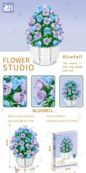 Purple Flower Building Set 570 Pieces