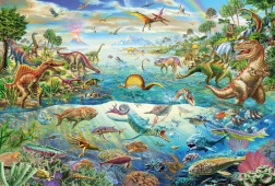 Pusle Dinosauruste maailm 200 tükki SCHMIDT