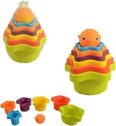 Colorful pyramid for children 14x12x12 cm