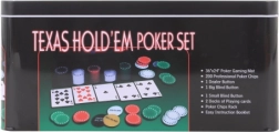 Pokkerikomplekt plekk-karbis