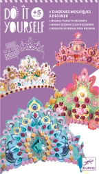 Djeco DIY glitter crowns for princesses – creative set