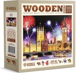 WOODEN puzzle Night London 505 pieces – WOODEN CITY