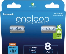 Eneloop AA akud 2000 mAh 8 tk