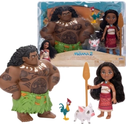 DISNEY VAIANA 2 figuurikomplekt Vaiana ja Maui Voyager Petite