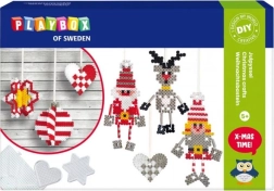 Playbox Iron-On Beads 3D Christmas Ornament Set, 4000 pcs
