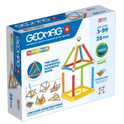 Geomag Supercolor magnetehituskast 25 tükki