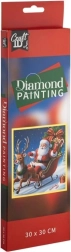 Teemantmaal Santa 30 × 30 cm