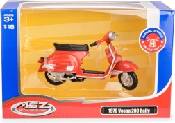 Vespa 200 Rally Scooter Model 1:18 Red (1976)