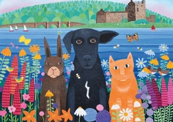 RAVENSBURGER Puzzle Animal Friends 1000 pieces