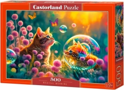Puzzle 500 tükki Magical Morning – kassid