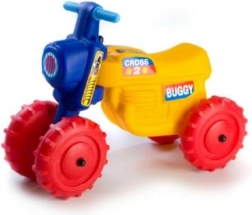 kollane jooksuratas CROSS 2 lastele