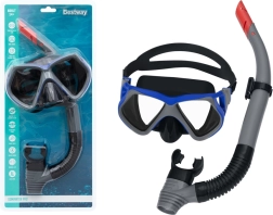 Snorgeldamise komplekt BESTWAY – mask ja snorkel – must