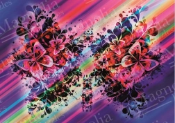 Pusle liblikad 1000 tükki MAGNOLIA