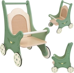 Puidust vintage nuku vanker