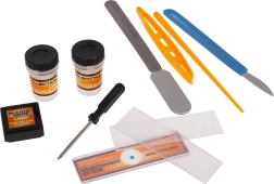 Noore Avastaja mikroskoop tarvikutega