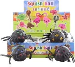 Anti-stress Squeezable Spider Ball