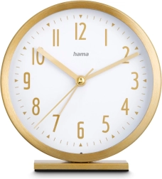 Skye alarm clock 11.3 cm gold