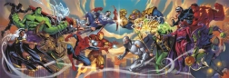 Panoramic Puzzle Marvel: Heroes vs. Villains 1000 Pieces