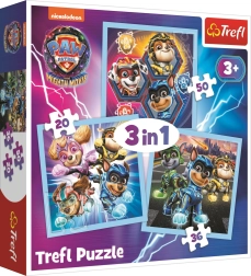 Puzzle 3in1 Paw Patrol Mighty Pups