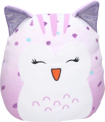 Plüüsist öökulli motiiviga padi 25 cm