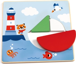 Djeco puidust haridusmäng Tangramini lastele