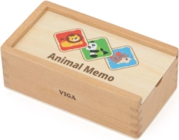 Puidust loomadega mälumäng Viga