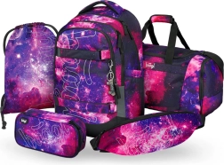 Baagl Galaxy komplekt: seljakott, pinal, kott ja spordikott