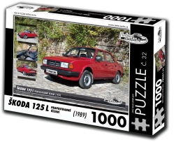 Retro-autode pusle Škoda 125 L parempoolse rooliga (1989) – 1000 tükki