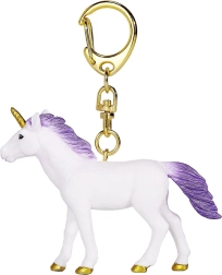 MOJO unicorn keychain with purple mane