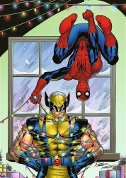 Spiderman and Wolverine Puzzle 1000 Pieces Trefl Premium Plus