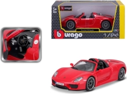 Bburago Porsche 918 Spyder punane mudel 1:24