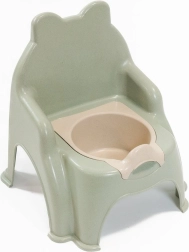 Laste potitool tiigriga EKO roheline