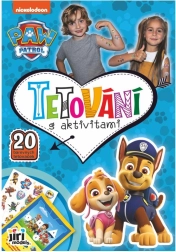 PAW PATROL tätoveeringute ja tegevustega töövihik