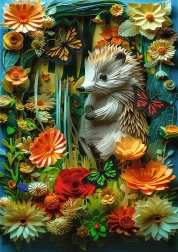 Trefl pusle Paper Art siil 1000 tükki